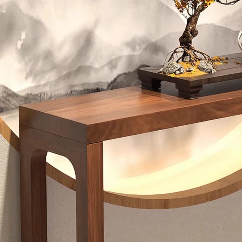 Tables de Console rustiques de Style chinois rétro Glamour Premium Tables de Console minimalistes mince Meuble provincial meubles de Salon