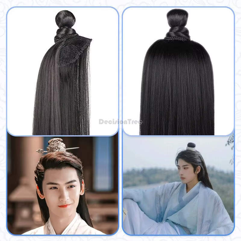 Perruque Hanfu pour homme