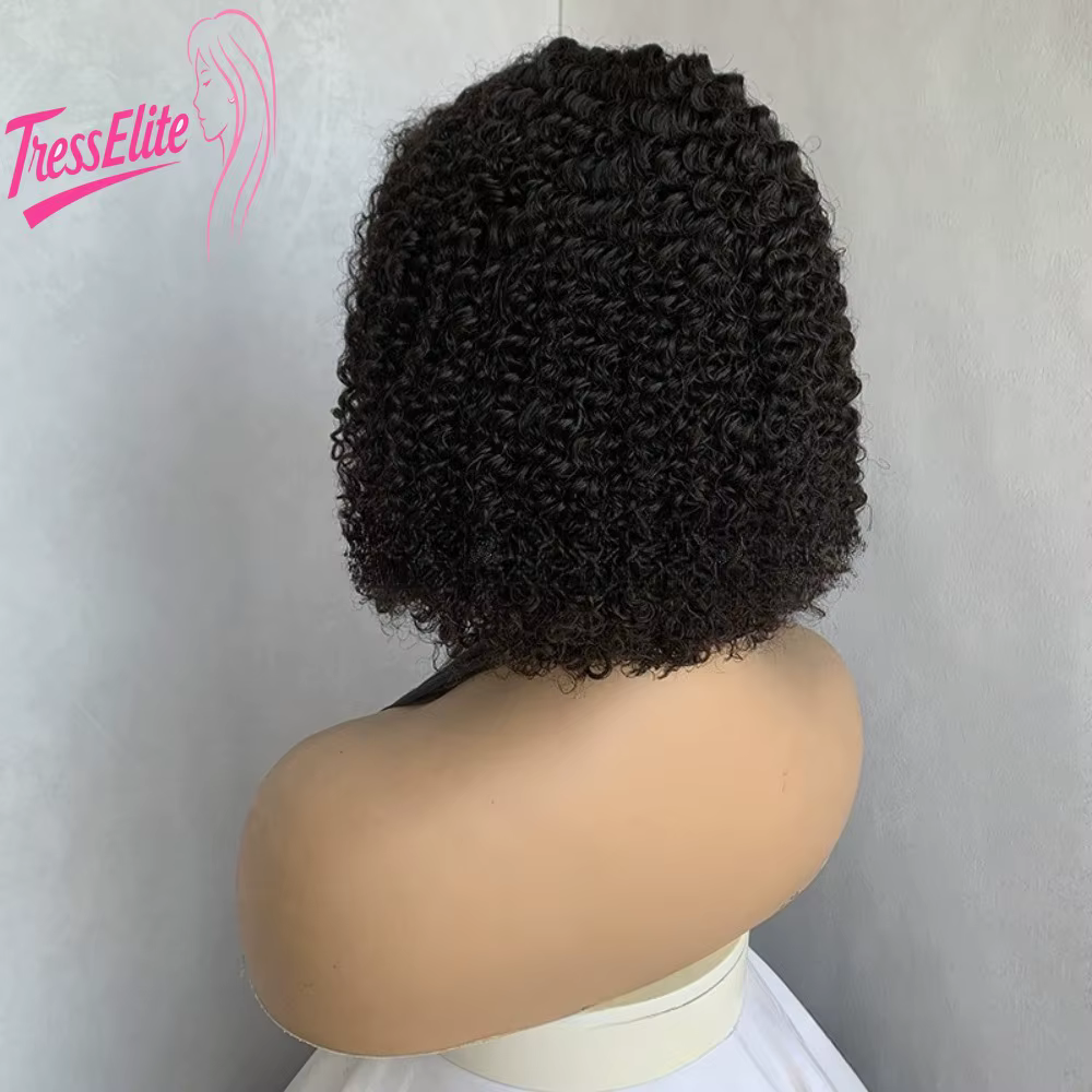 Haute qualité 5x5 avant dentelle vrais cheveux colle naturelle Bob perruque