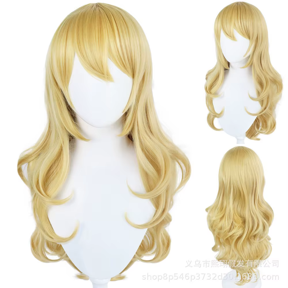Femmes princesse pêche Cosplay perruque style