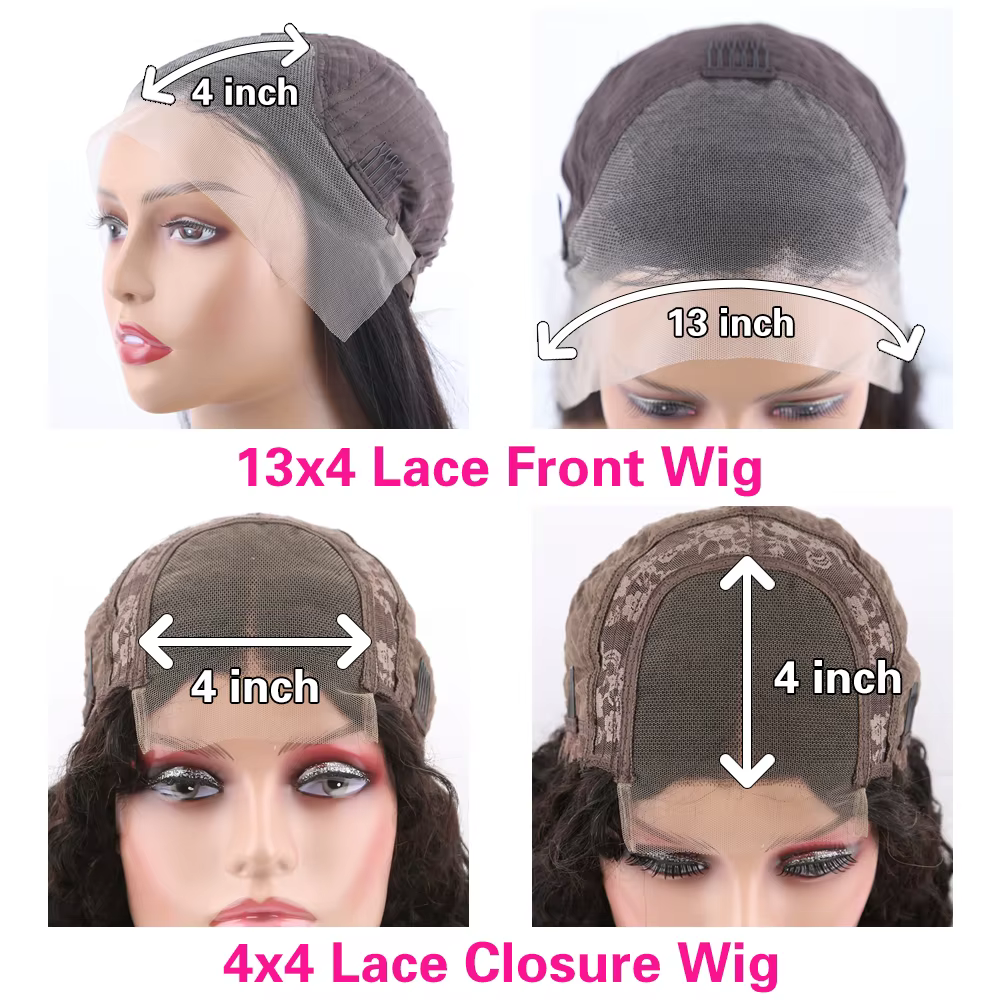 Perruque Bob courte transparente dentelle frontale perruques cheveux humains 100% droite Bob