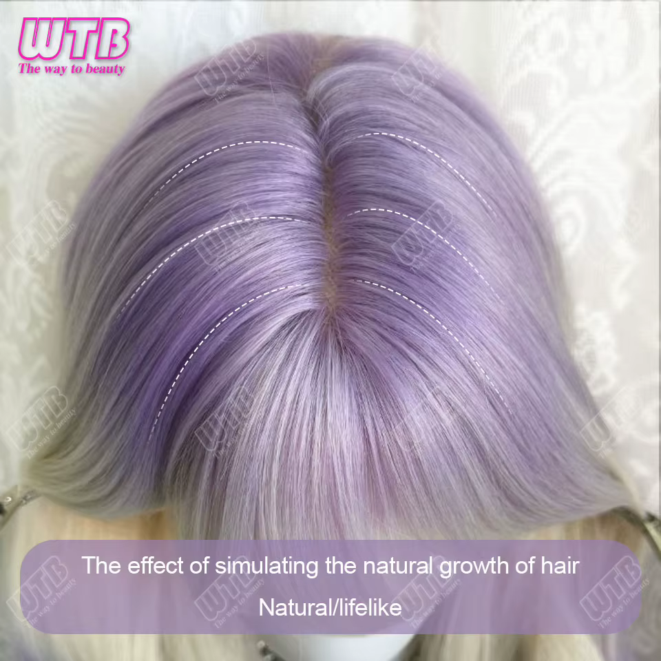 Perruque synthétique longue bouclée pour femme
