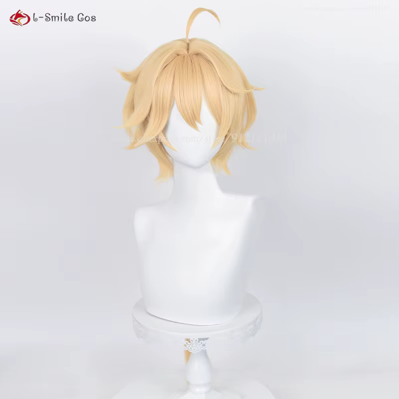 Perruque de Cosplay synthétique de jeu Aether