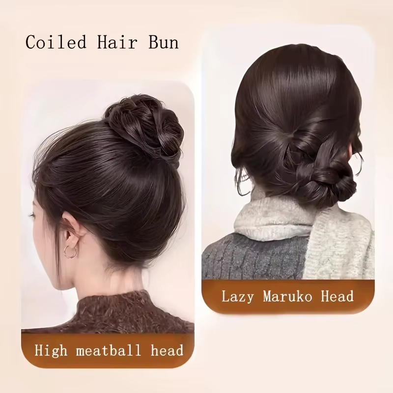 4 pouces synthétique pince à saisir paresseux cheveux tresse