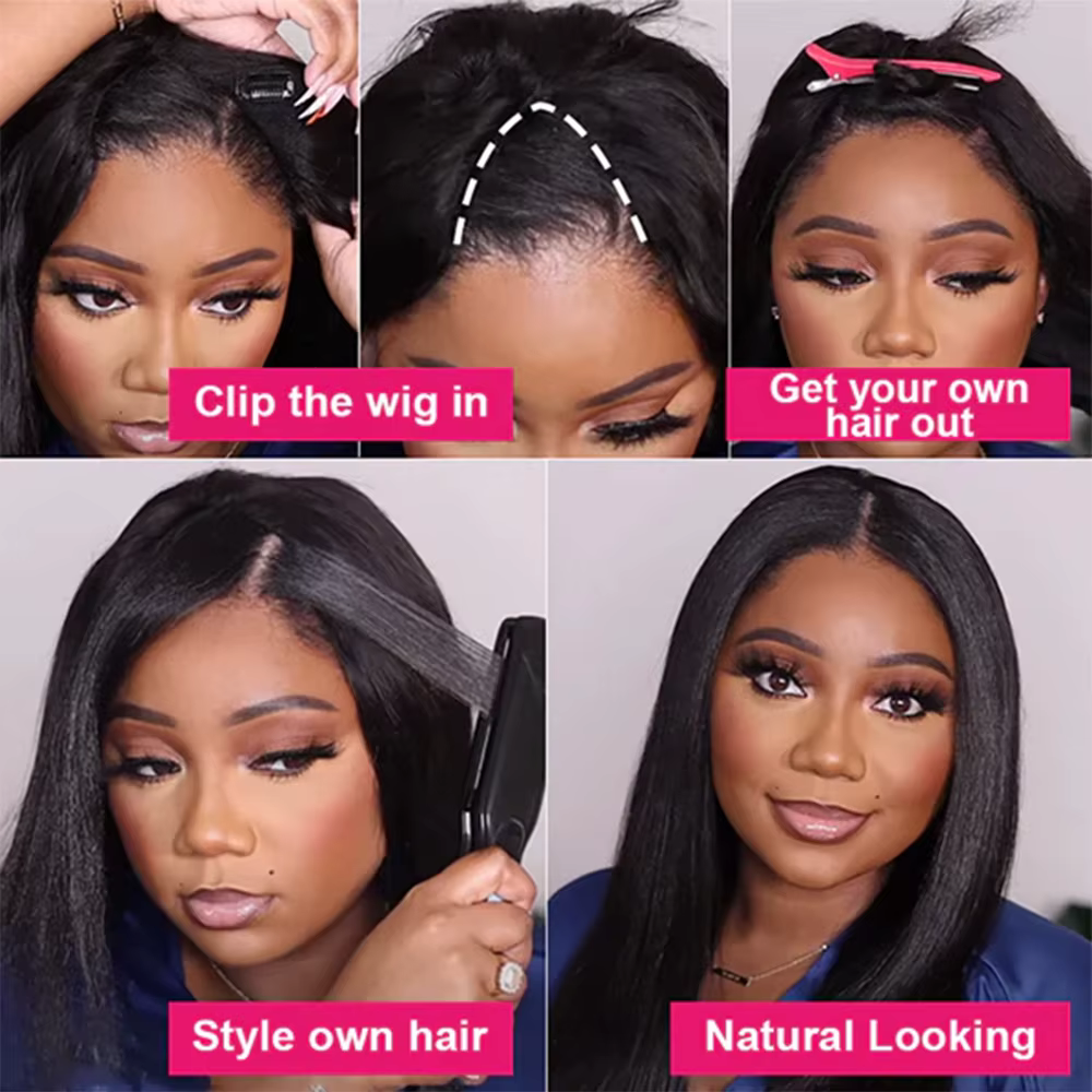 Perruques en cheveux humains V Part