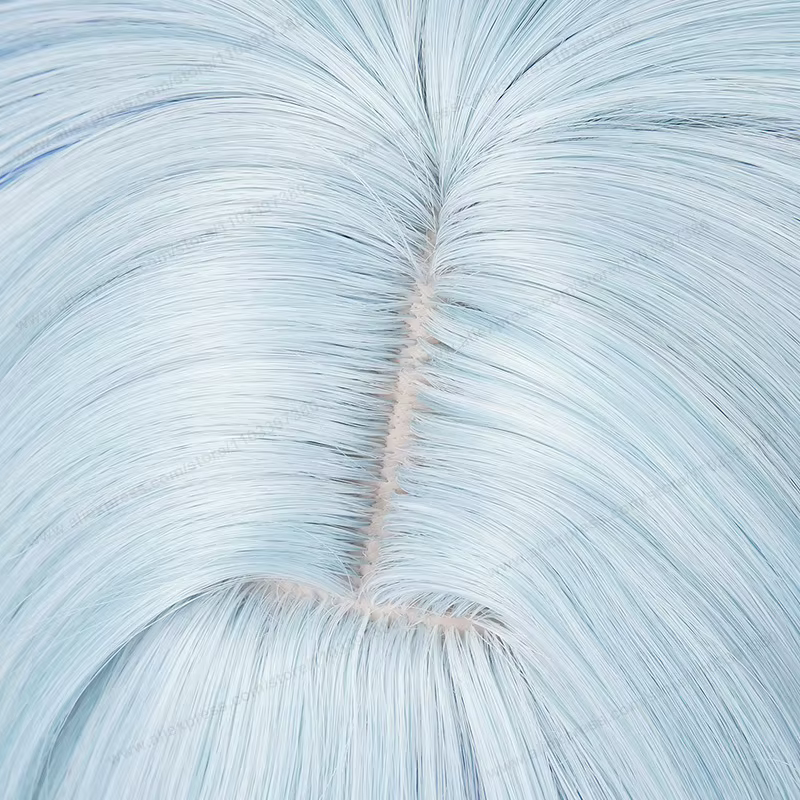 The Shorekeeper Cosplay perruque cheveux synthétiques 74 cm cheveux longs bleu dégradé femmes cheveux résistants à la chaleur perruques de haute qualité