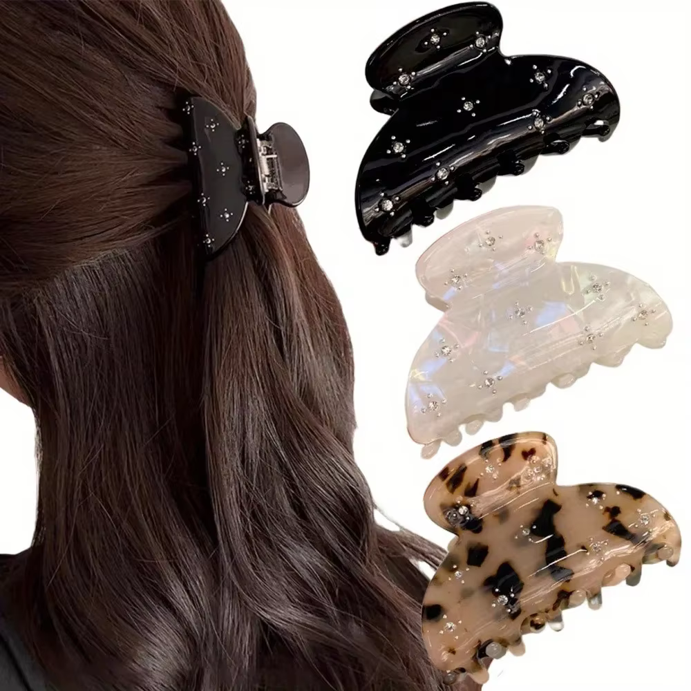 Pinces à cheveux en acétate