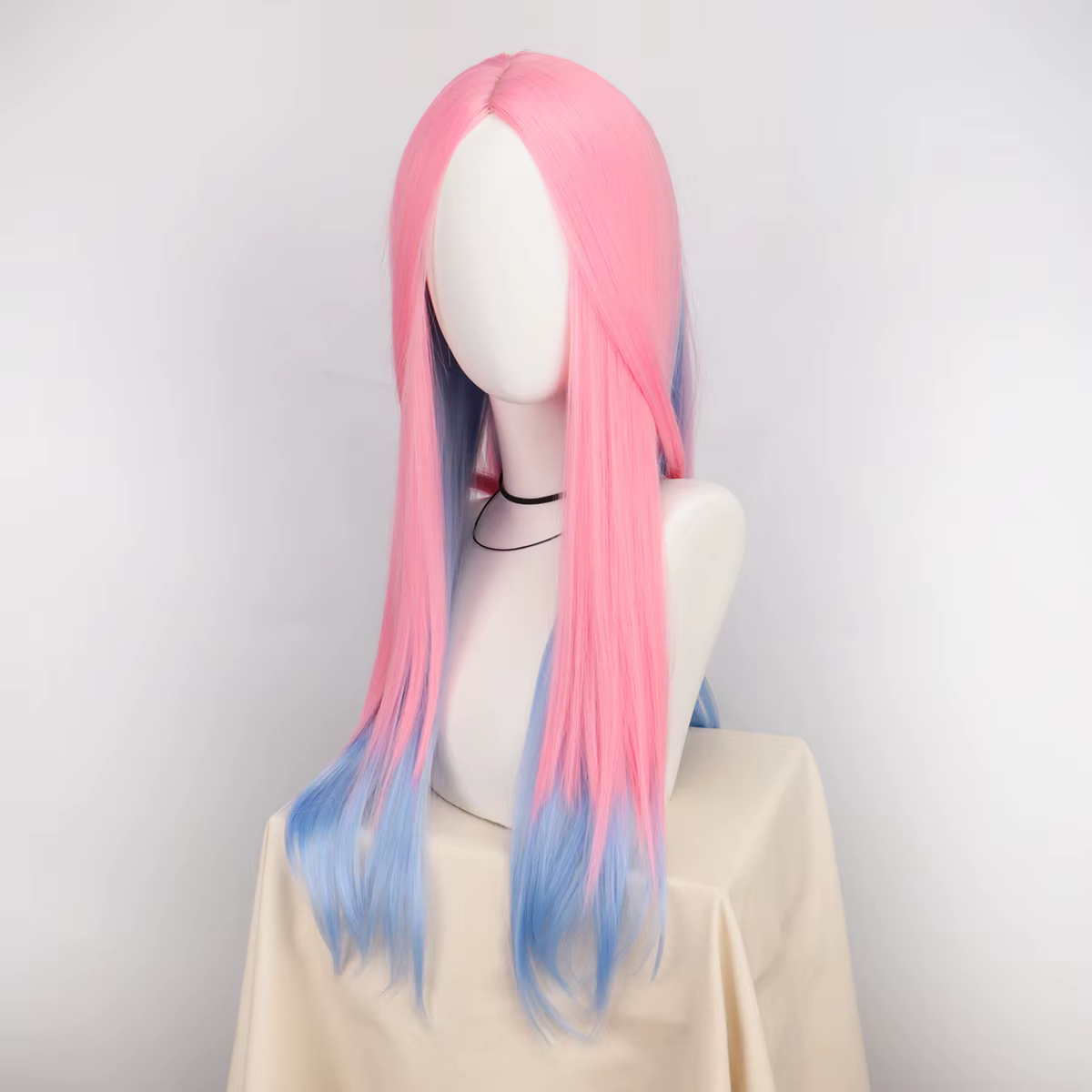Perruque de Cosplay synthétique bouclée longue de 80cm pour femmes