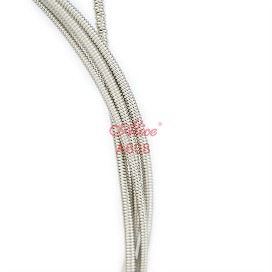 Alice A608 corde de basse électrique 4 cordes ensemble noyau Hexagonal en alliage de Nickel enroulé M-L pour choisir
