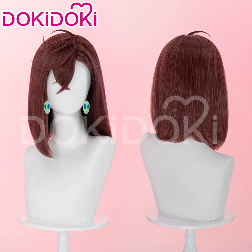 EN STOCK Perruque de cosplay Momo Ayase Okarun Anime Dandadan