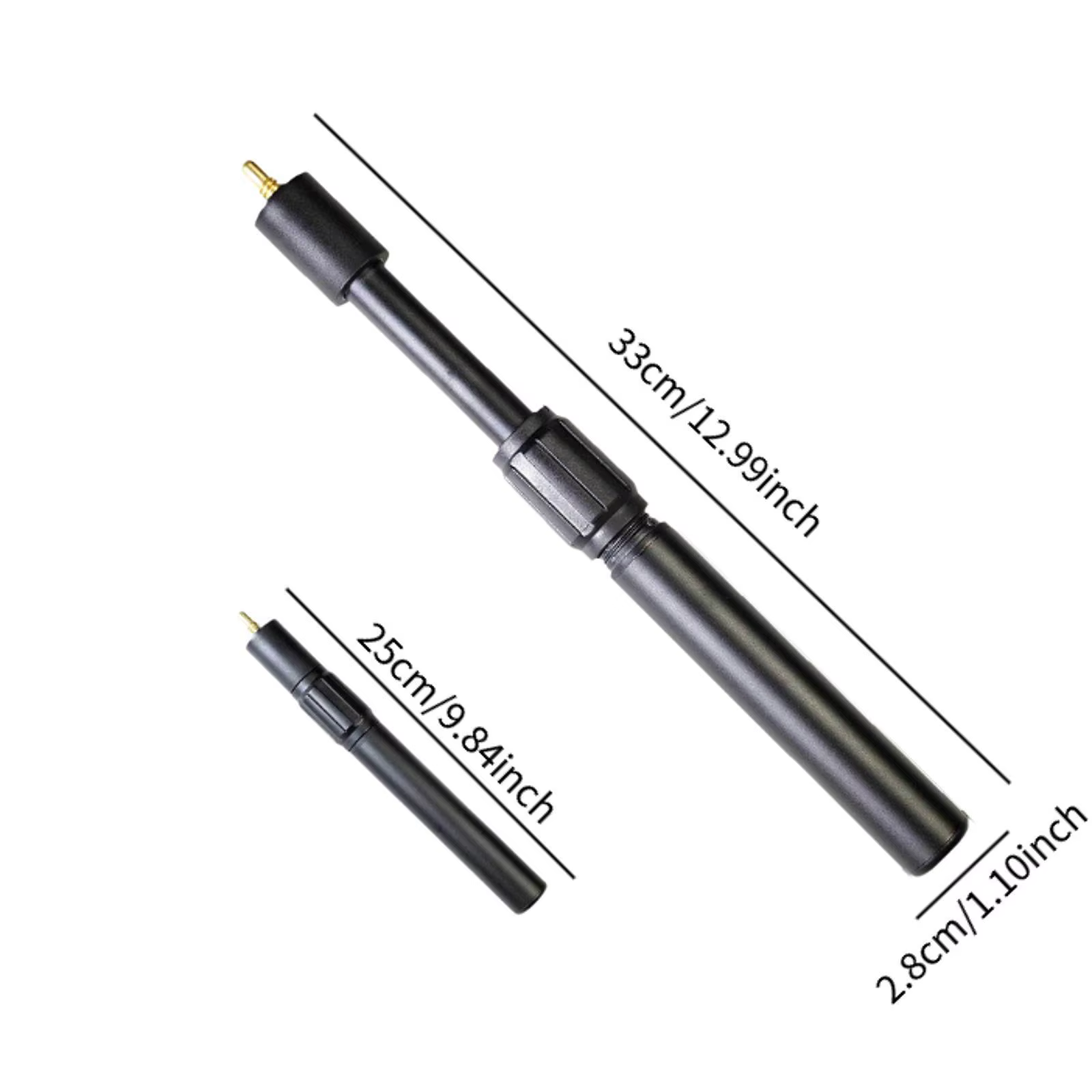 Extension de queue de billard en alliage d'aluminium léger, outil d'allongement de la queue, accessoires pour la salle de jeux à domicile