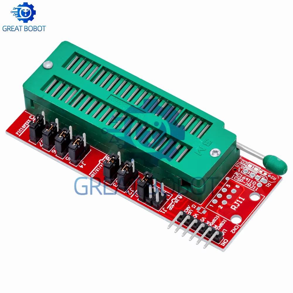 PICKIT3 PICKIT3.5 PICKIT 3 programmeur programmation hors ligne puce de microcontrôleur PIC + siège adaptateur de programmeur PIC
