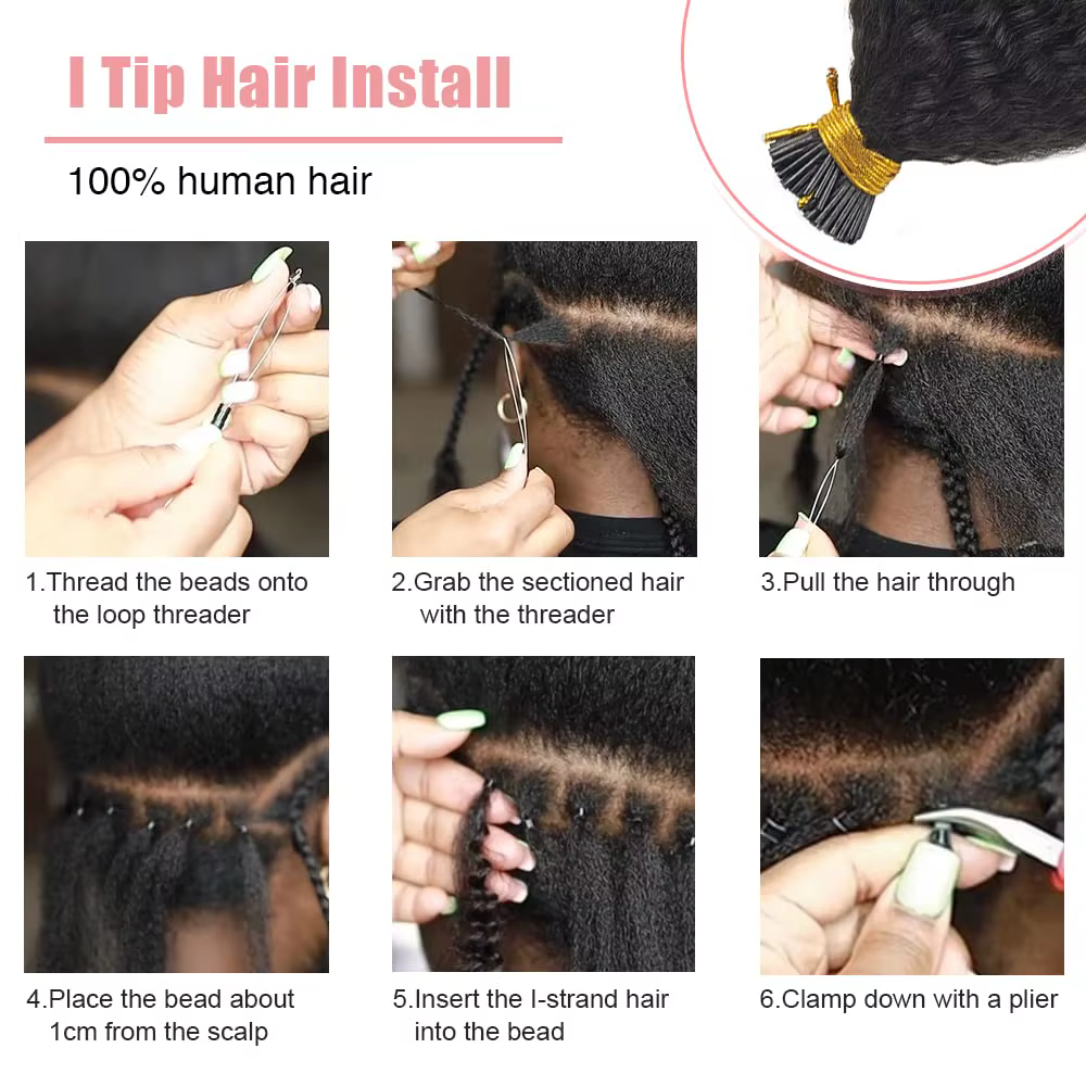Extensions de cheveux I-Tip