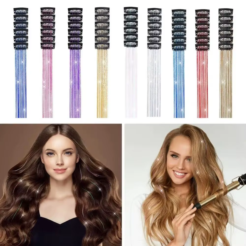 Extensions de cheveux à clips