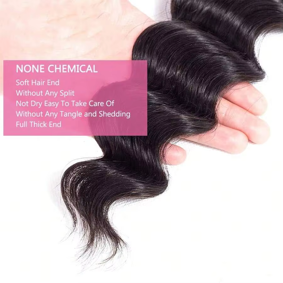 Extensions de cheveux humains brésiliens Remy vierges