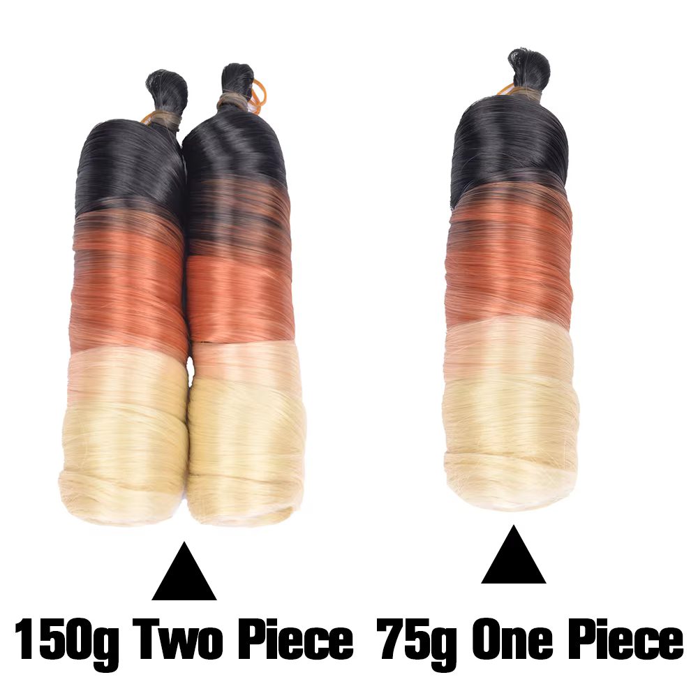 Boucles françaises tressage Extensions de cheveux