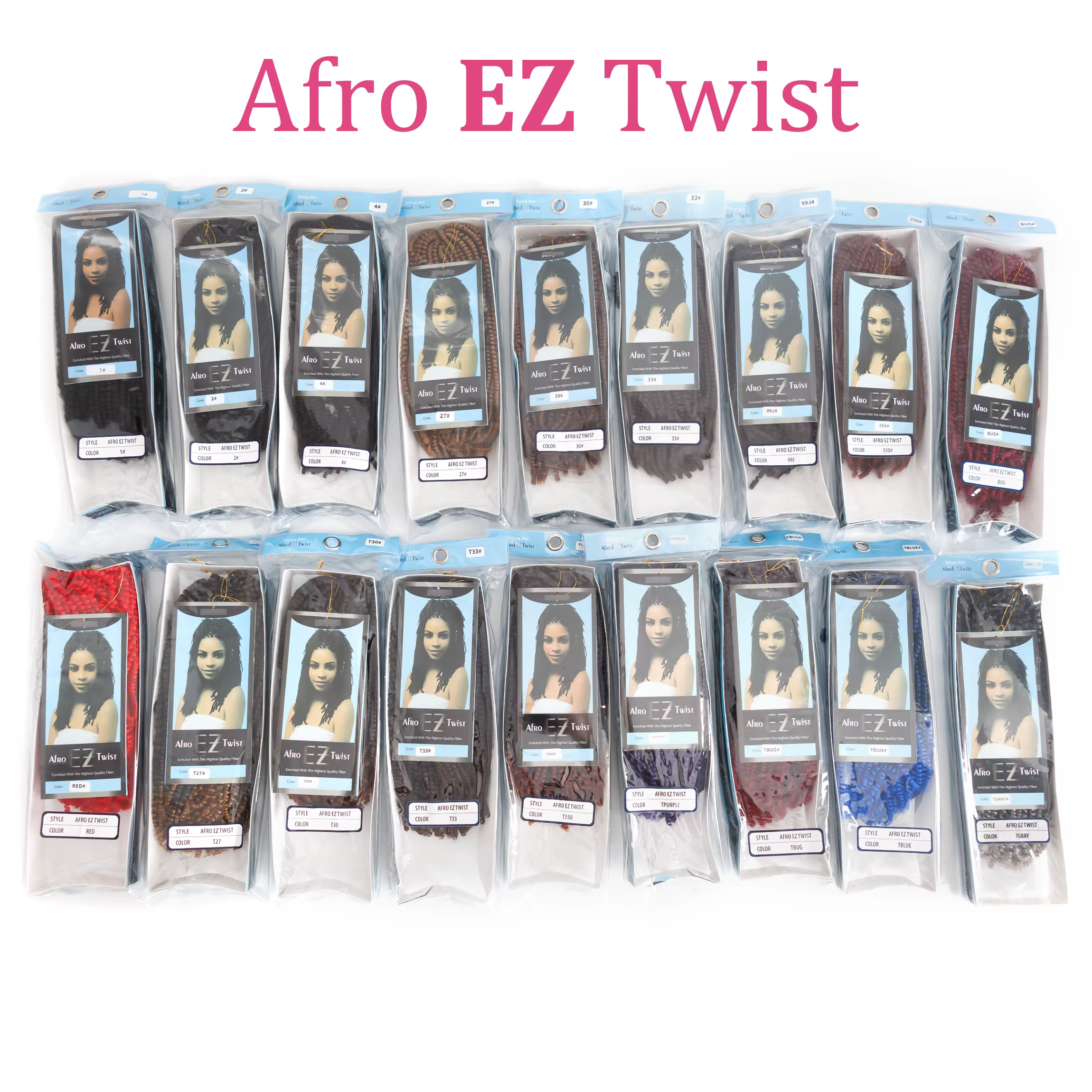 Extensions de cheveux Afro torsadés