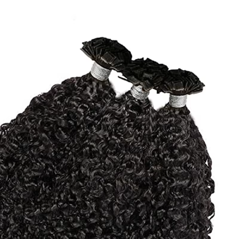 KtHair-Extensions de Cheveux Malaisiens Naturels Bouclés