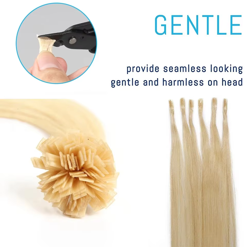 Pince coupante pour extensions capillaires à la kératine (1/3 pièces) – Outil de pose pour extensions pré-collées – Salon de beauté