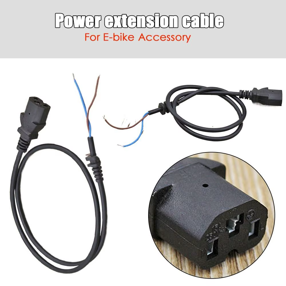 Connecteur de câble d'extension de moteur de vélo électrique, accessoires de vélo électrique d'extérieur