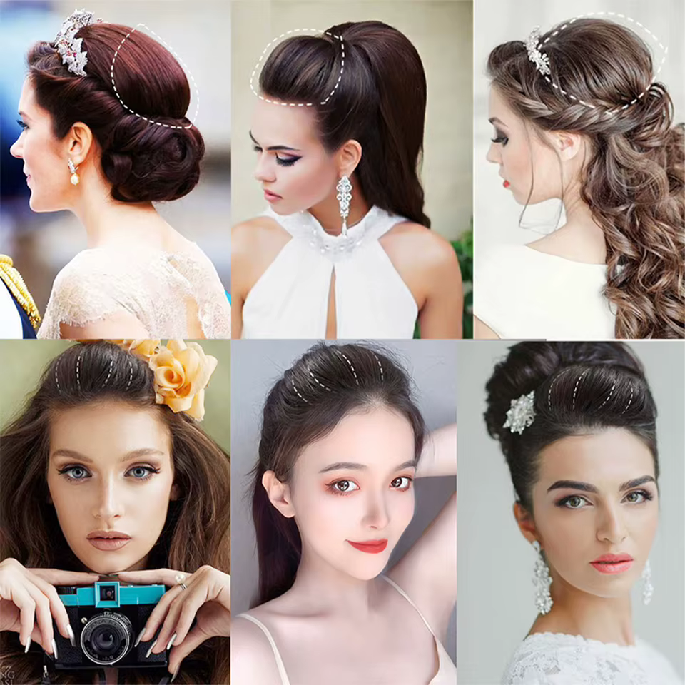 Prothèse capillaire pour racines de cheveux stabilisées