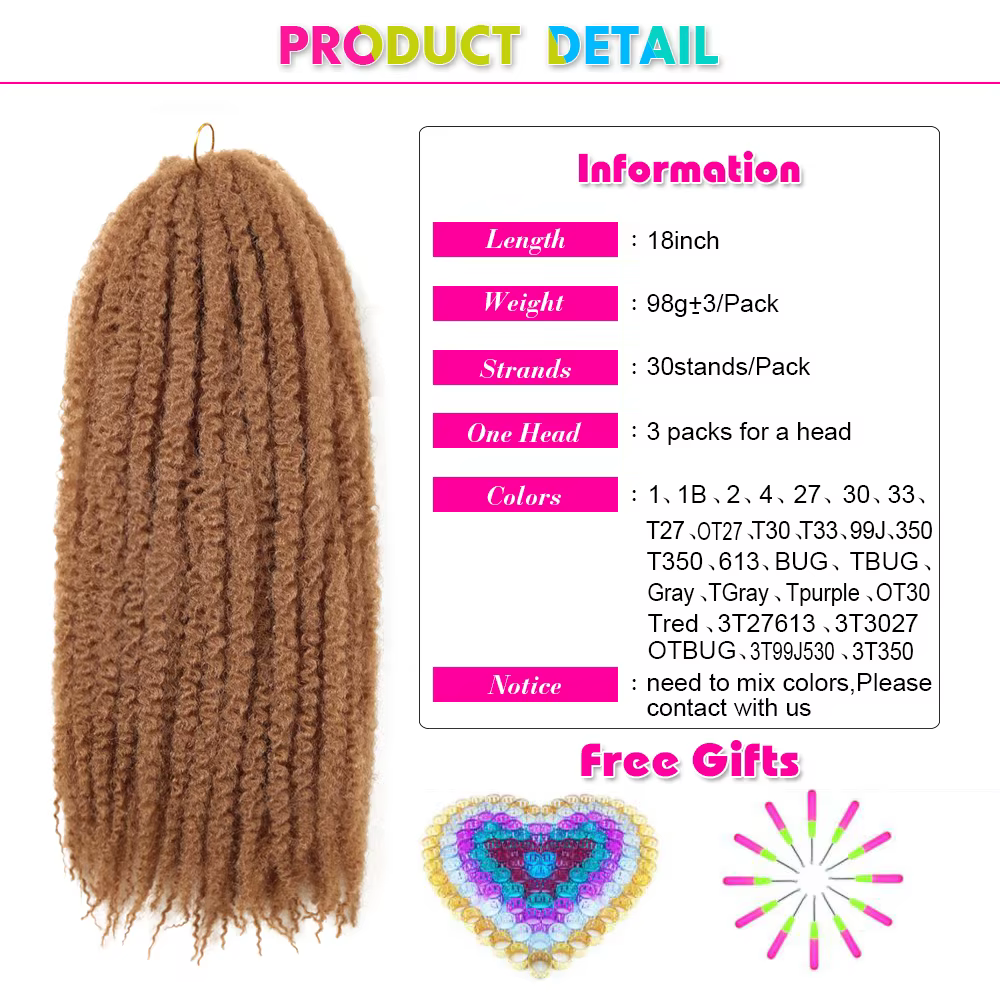 Extensions capillaires synthétiques