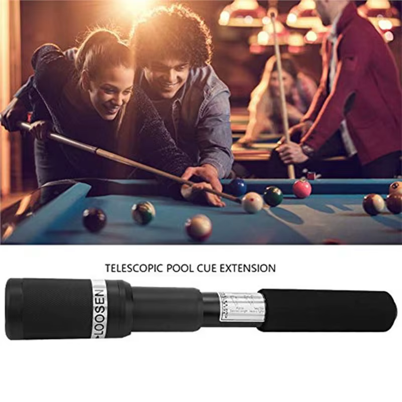 HOES - Extension télescopique pour queue de billard, accessoires pour queues de billard