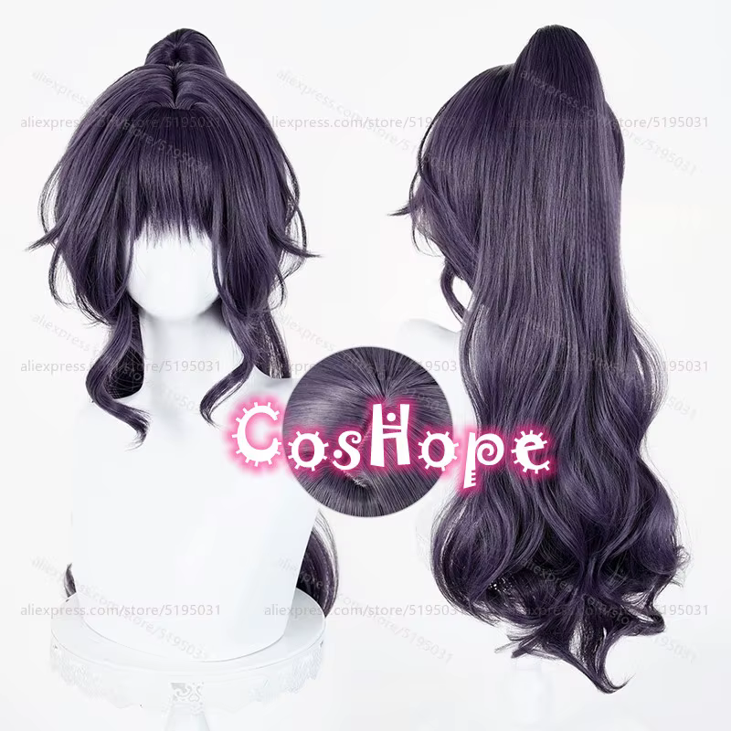 Waguri Kaoruko Cosplay perruque plusieurs Styles violet gris