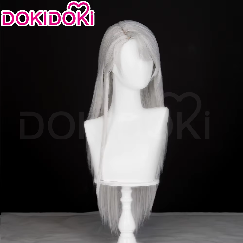 EN STOCK Sylus Rafayel héroïne avant dentelle perruque jeu amour et espace profond DokiDoki femmes 75 cm cheveux violets