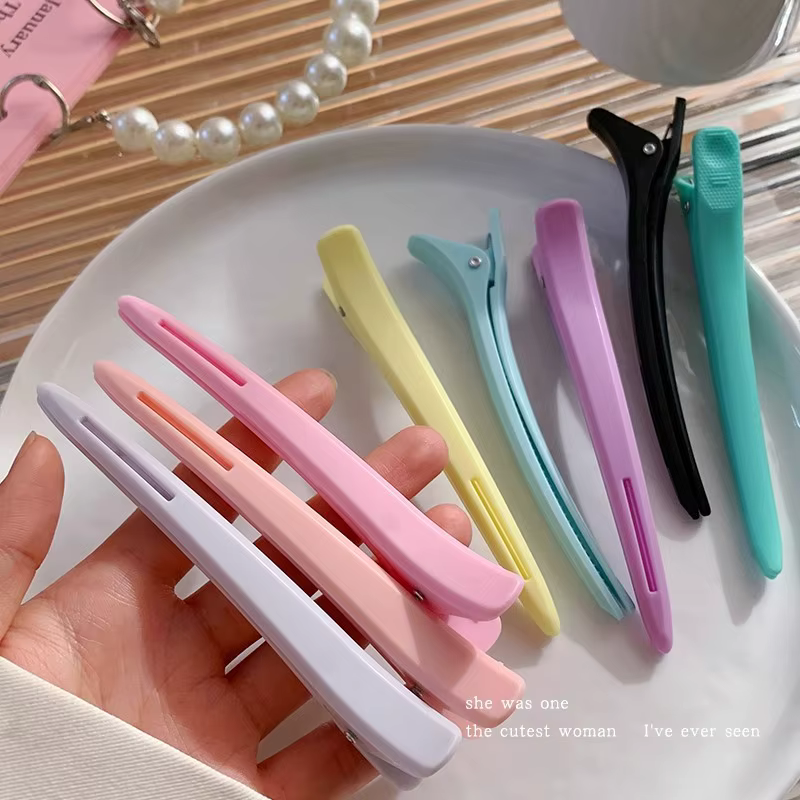 Barrettes à cheveux sans couture de couleur gelée pour femmes
