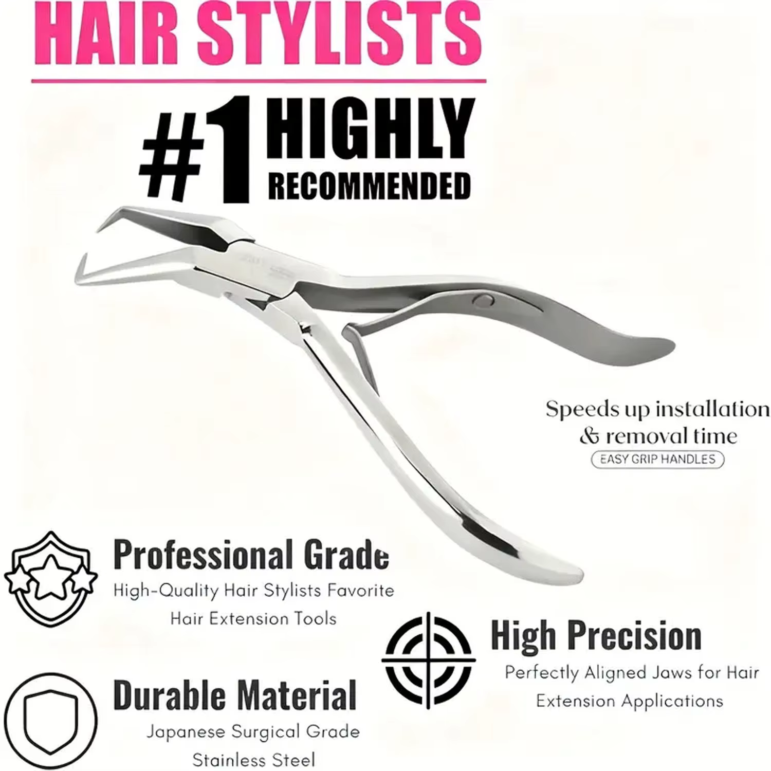 Outil de pose d'extensions capillaires 5