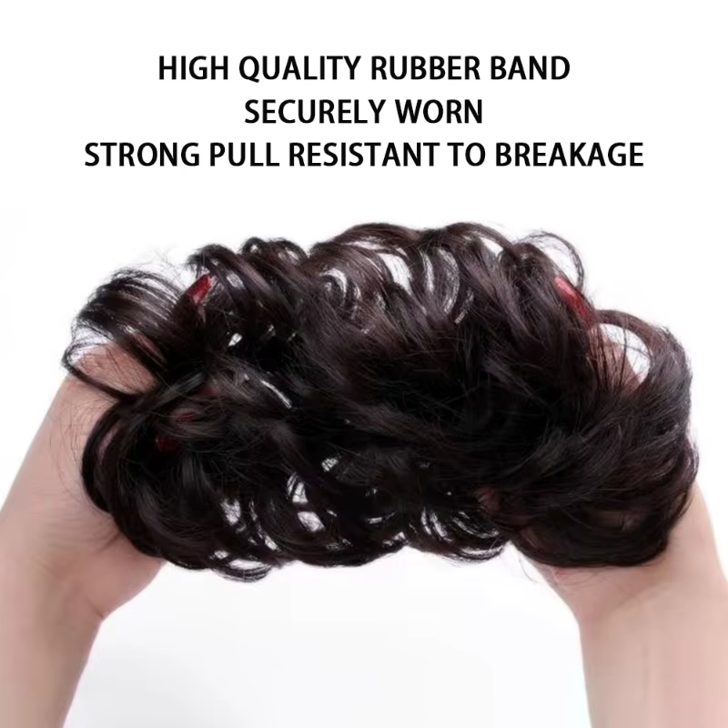 Extension capillaire synthétique bouclée et moelleuse