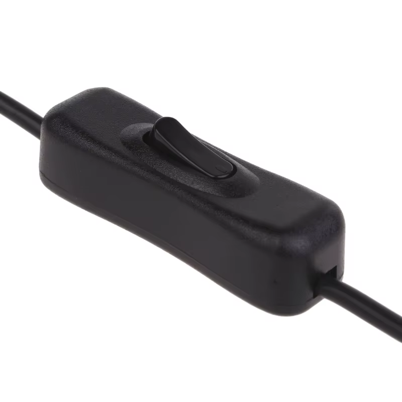 Câble d'extension USB C avec interrupteurs marche/arrêt – Parfait pour le chargement et le transfert de données sur n'importe quel appareil de type C.