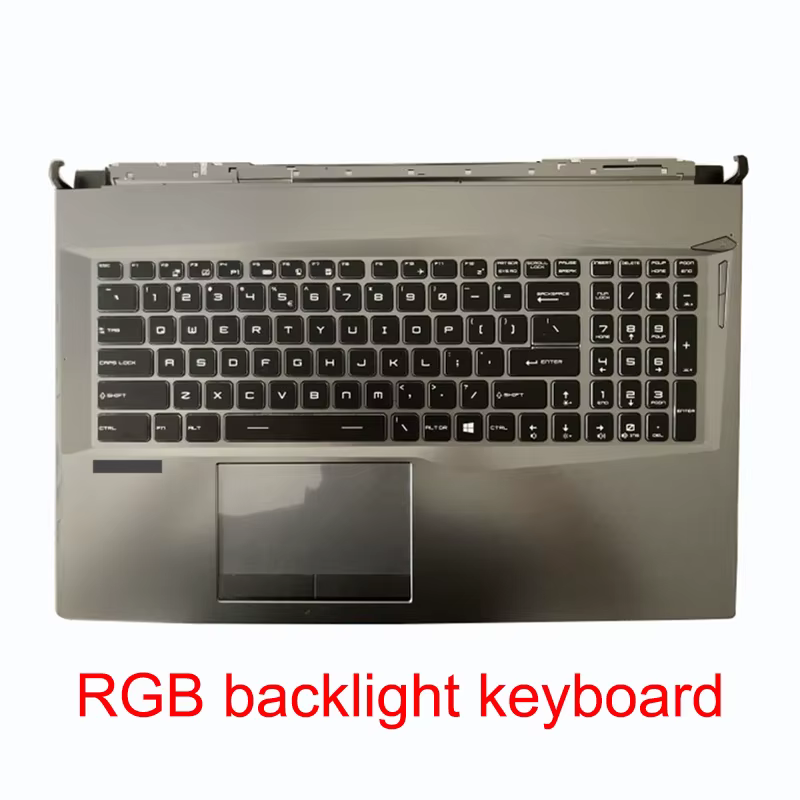 Coque de clavier pour ordinateur portable MSI GL75 GP75 MS-17E1 17E2 17E5 17E7, repose-paume, coque supérieure, clavier rétro-éclairé