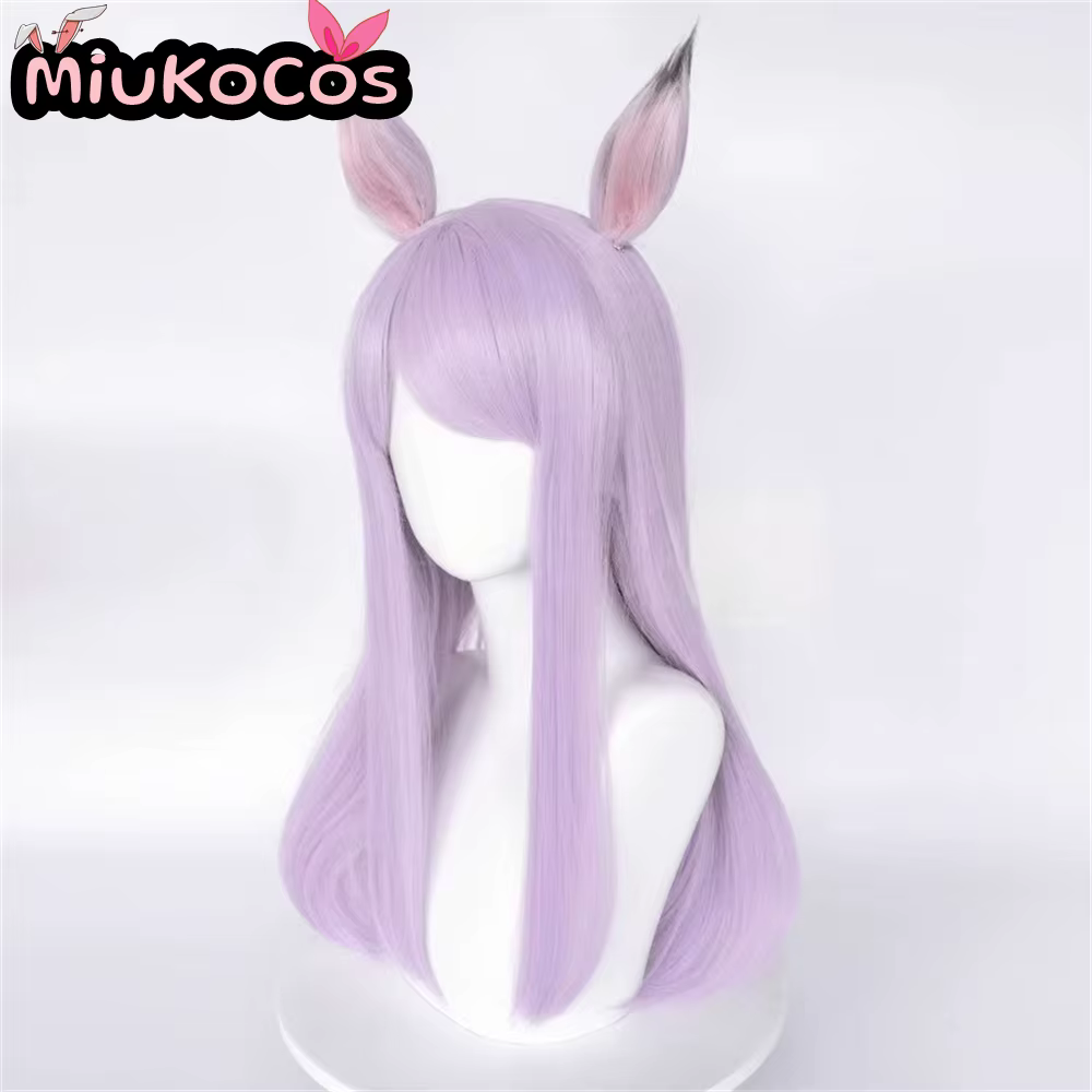 EN STOCK Mejiro McQueen Cosplay perruque avec oreilles et queue MiukoCosplay jeu Umamusume: joli Derby