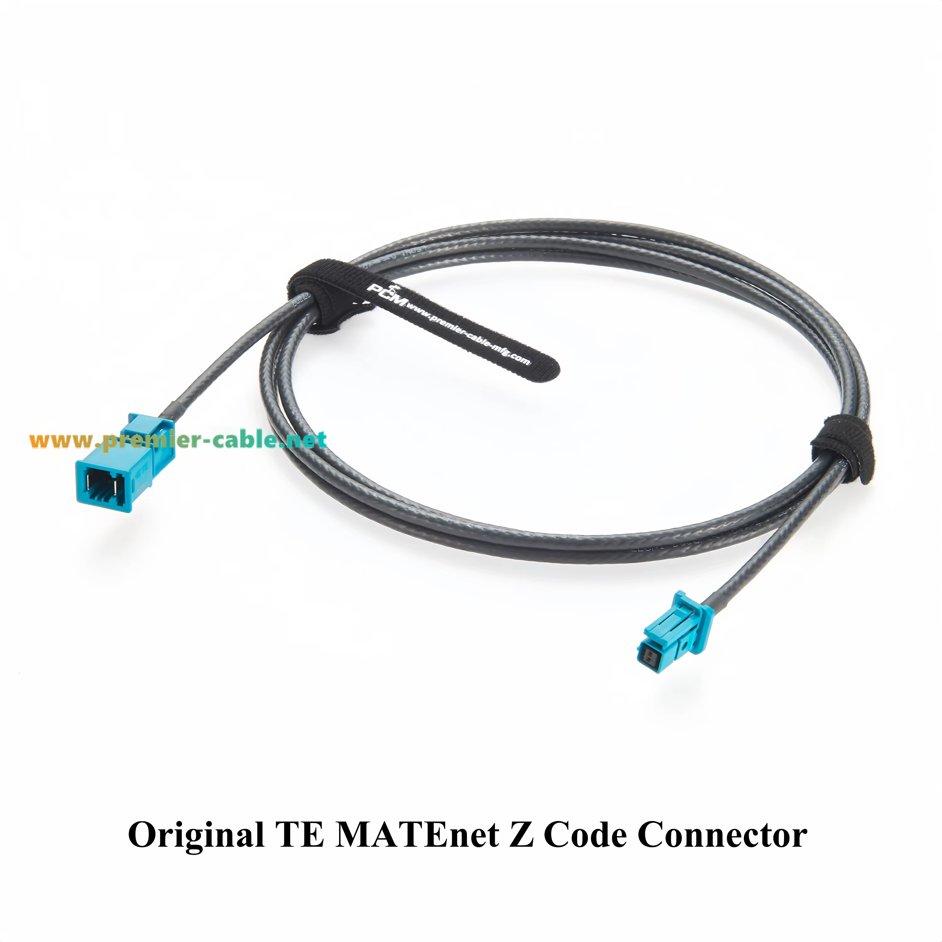 Câble d'extension MATEnet mâle à femelle, faisceau de câbles Ethernet automobile Gigabit d'origine TE MATEnet 2302461 -9 à 2302510 -9 2m