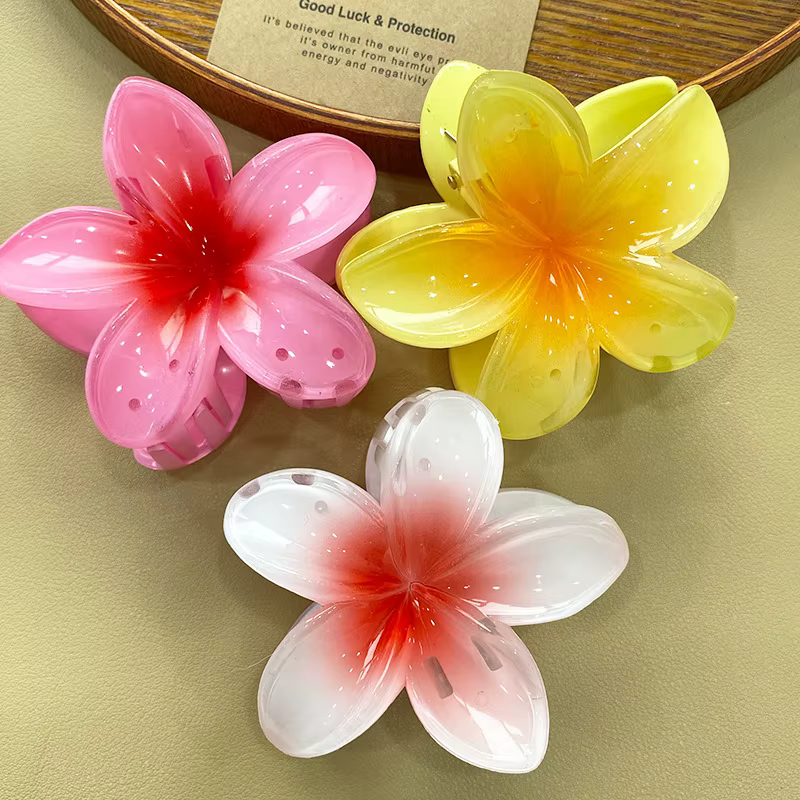 Pince à cheveux florale pour femmes