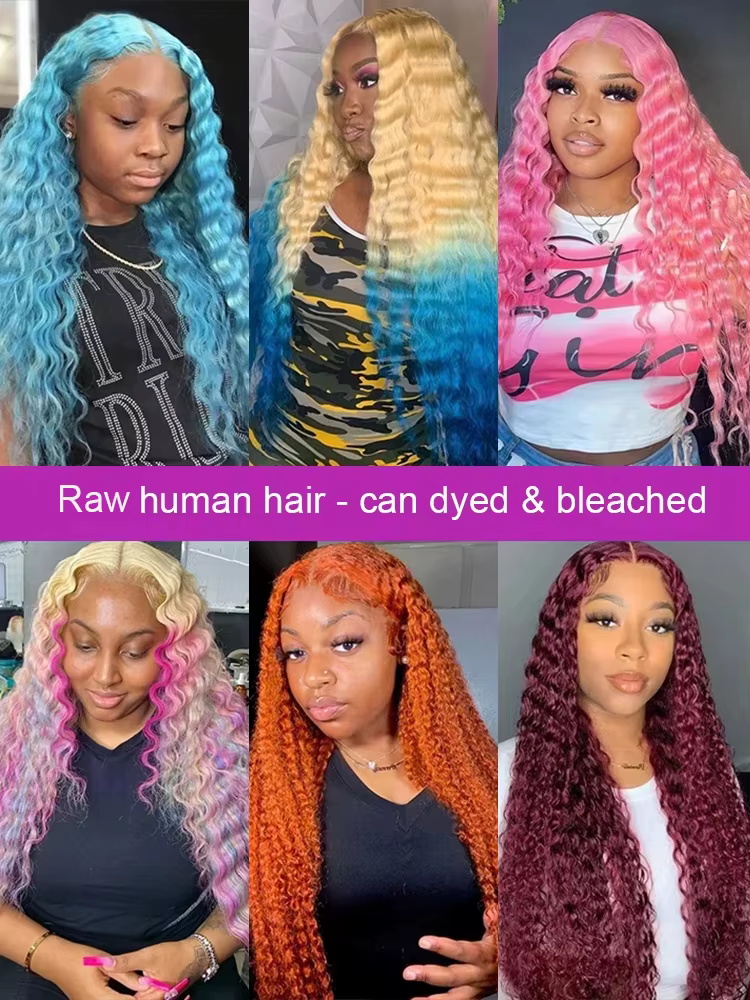 Perruque Cheveux Humains Blondes 613 Jerry Curly 46 Pouces