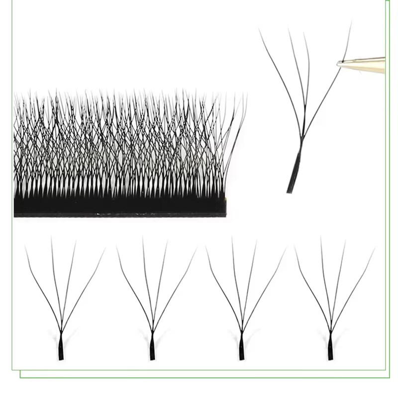 Extensions de cils pré-faits en forme de W MARIA 3D 4D 5D 6D 7D – Éventails