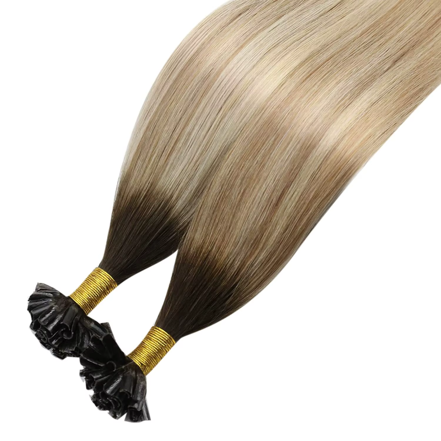 Moresoo-Extensions de cheveux en U pour femmes