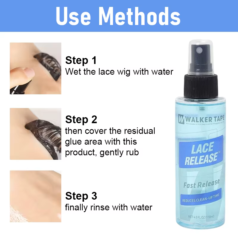 Spray dissolvant de colle pour extensions de cheveux