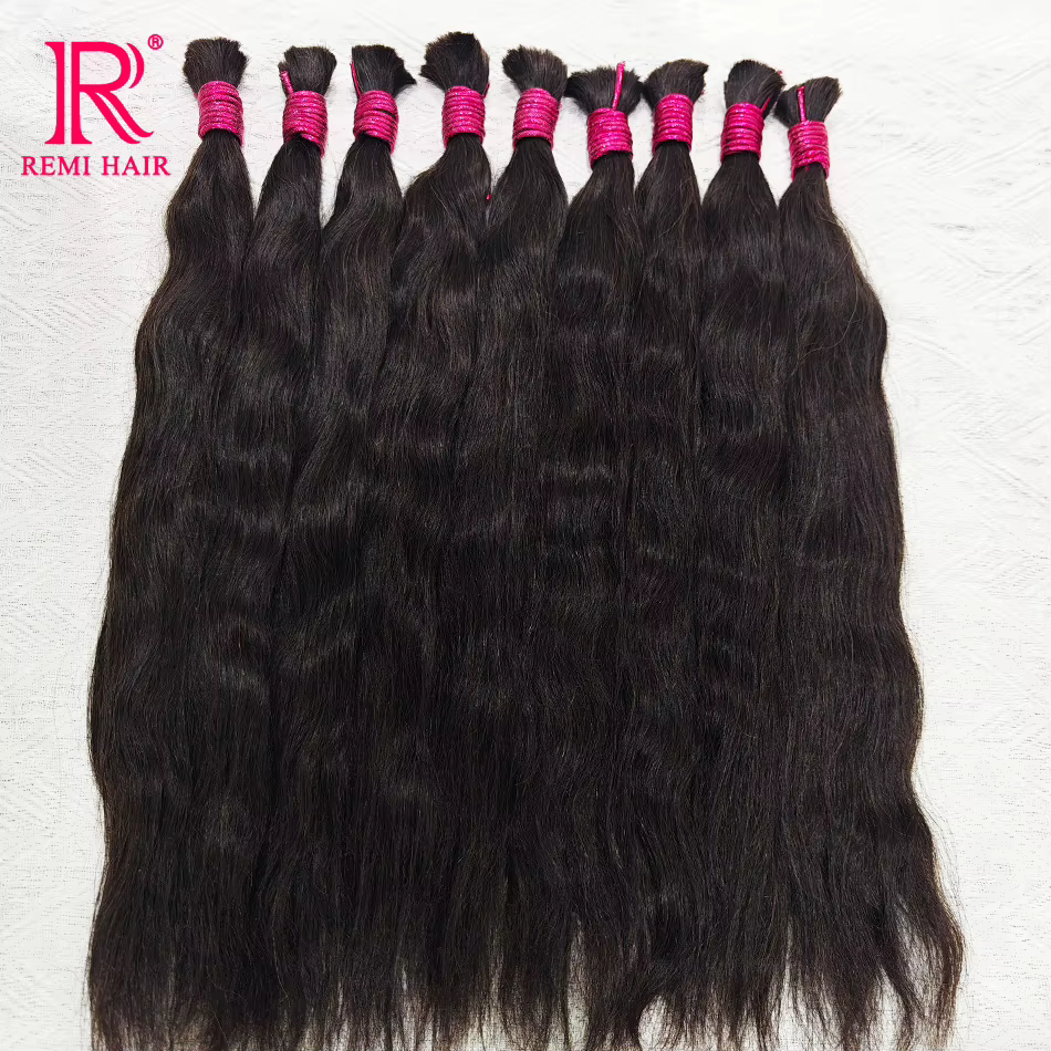 Cheveux naturels non traités 100% véritables en vrac