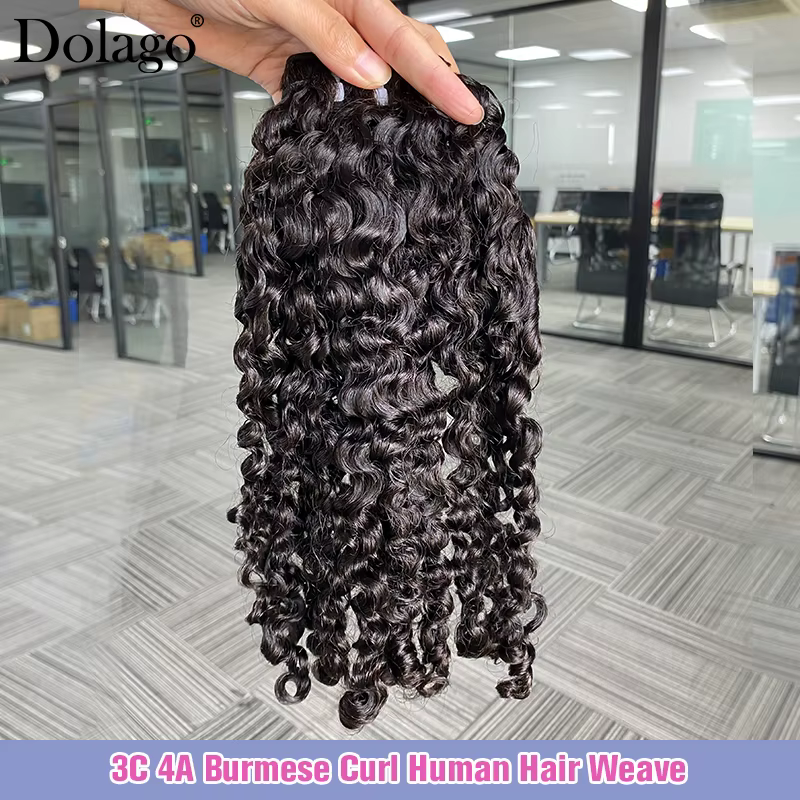 Lots de Cheveux Bouclés Birmans 3C 4A