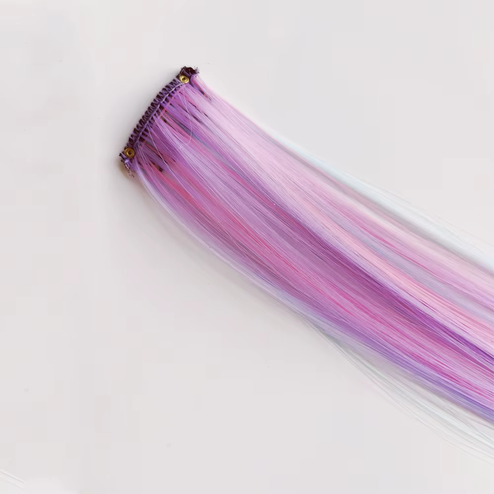Extension capillaire synthétique à clipser