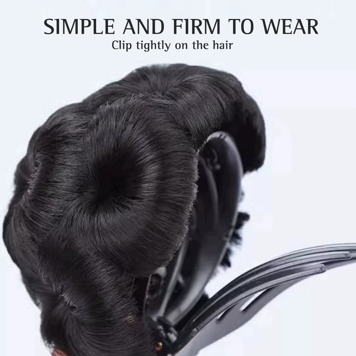 Les accessoires capillaires synthétiques à Clip sont naturels et faciles à prendre pour les Extensions de cheveux queue