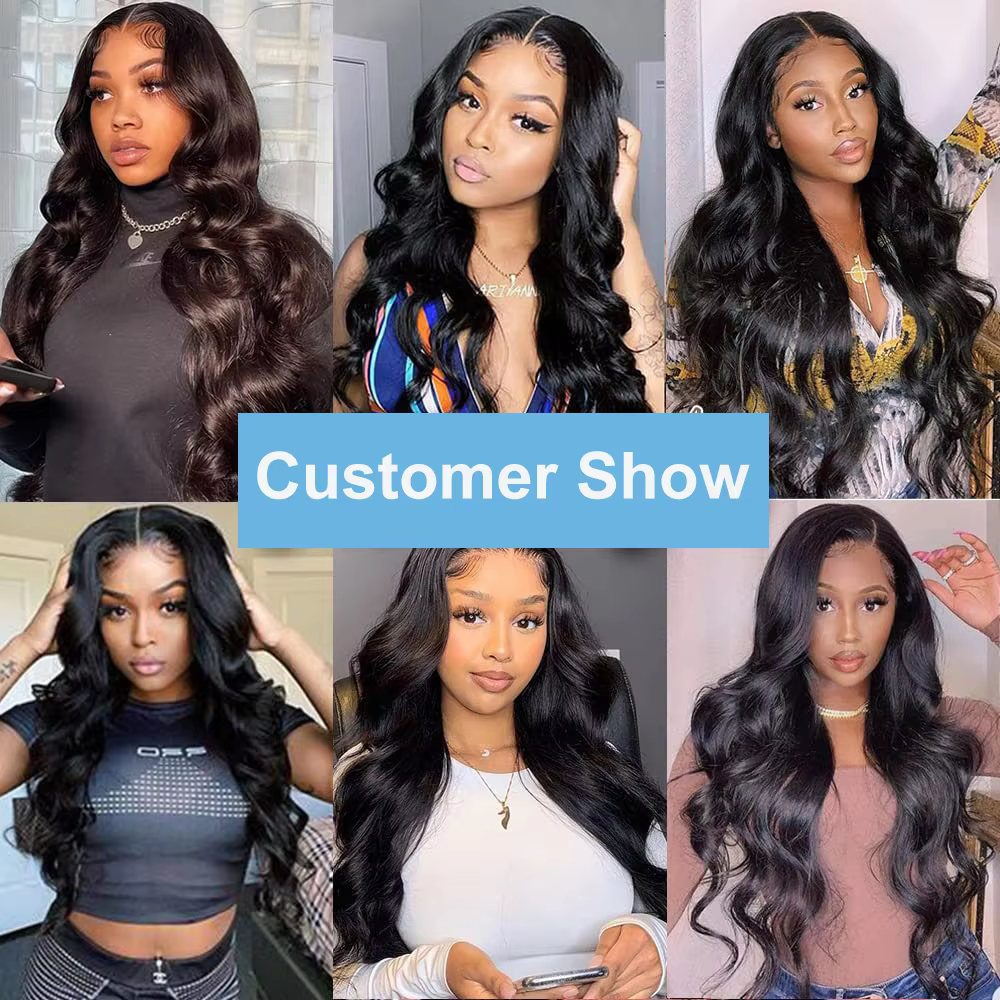 Extensions de cheveux brésiliens naturels Body Wave à clipser pour femmes