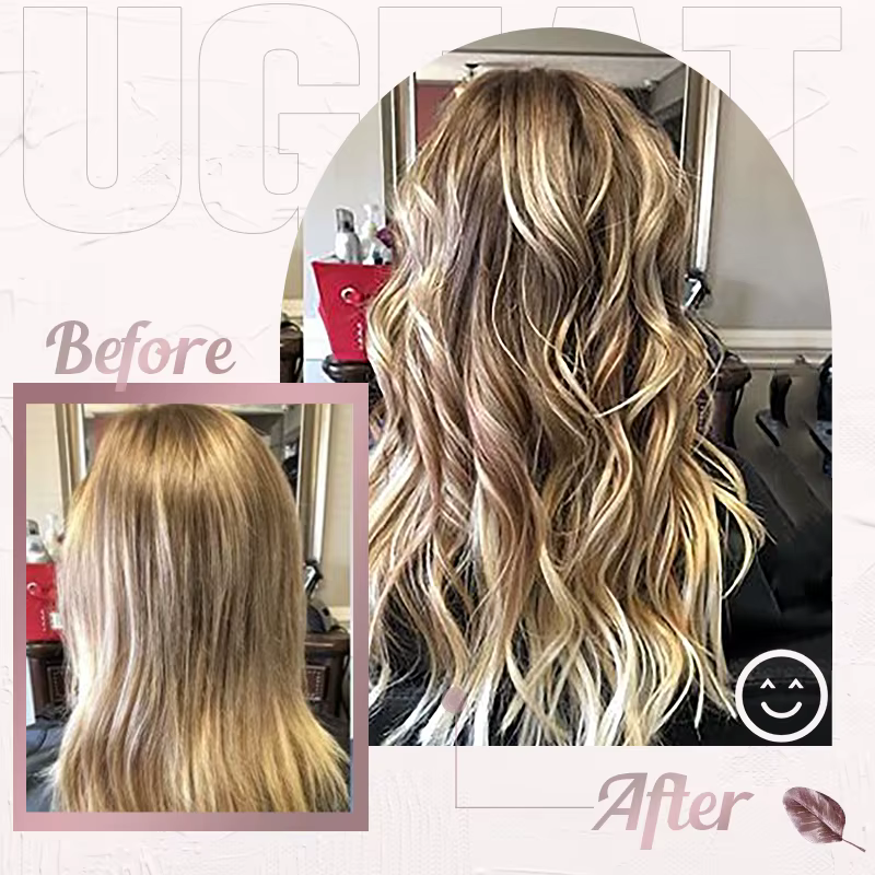 [Bas prix] Extensions de cheveux Ugeat à bandes adhésives