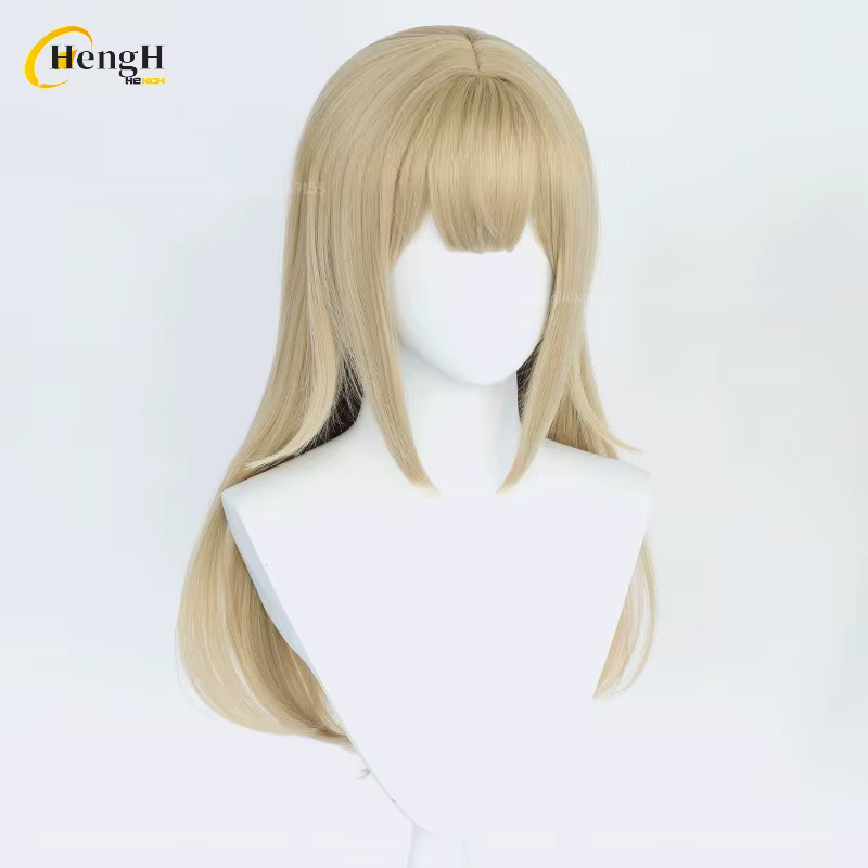 En Stock Anime 40Hara Kinako chat fille animal de compagnie Kitty unisexe 65 cm jaune perruque