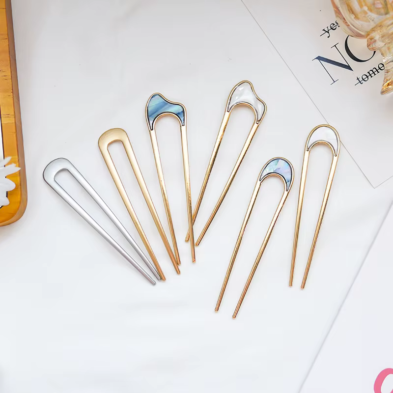 Barrette Chignon fourchette à cheveux épingles