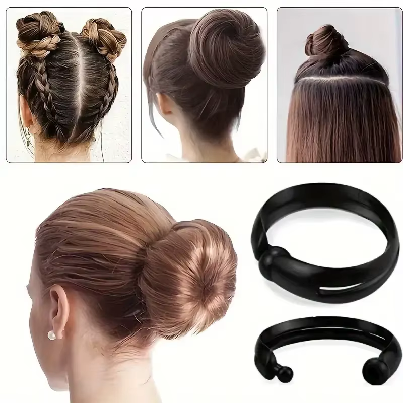 2/4 pièces Pinces à chignon torsadées magiques